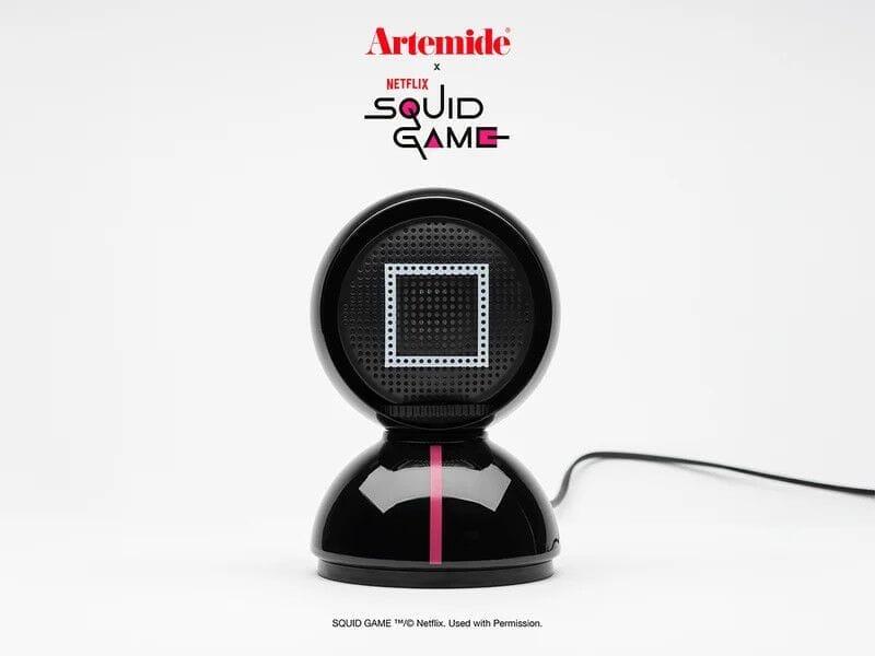 Окрашенная металлическая светодиодная настольная лампа In Stock Artemide ARCH-00049269