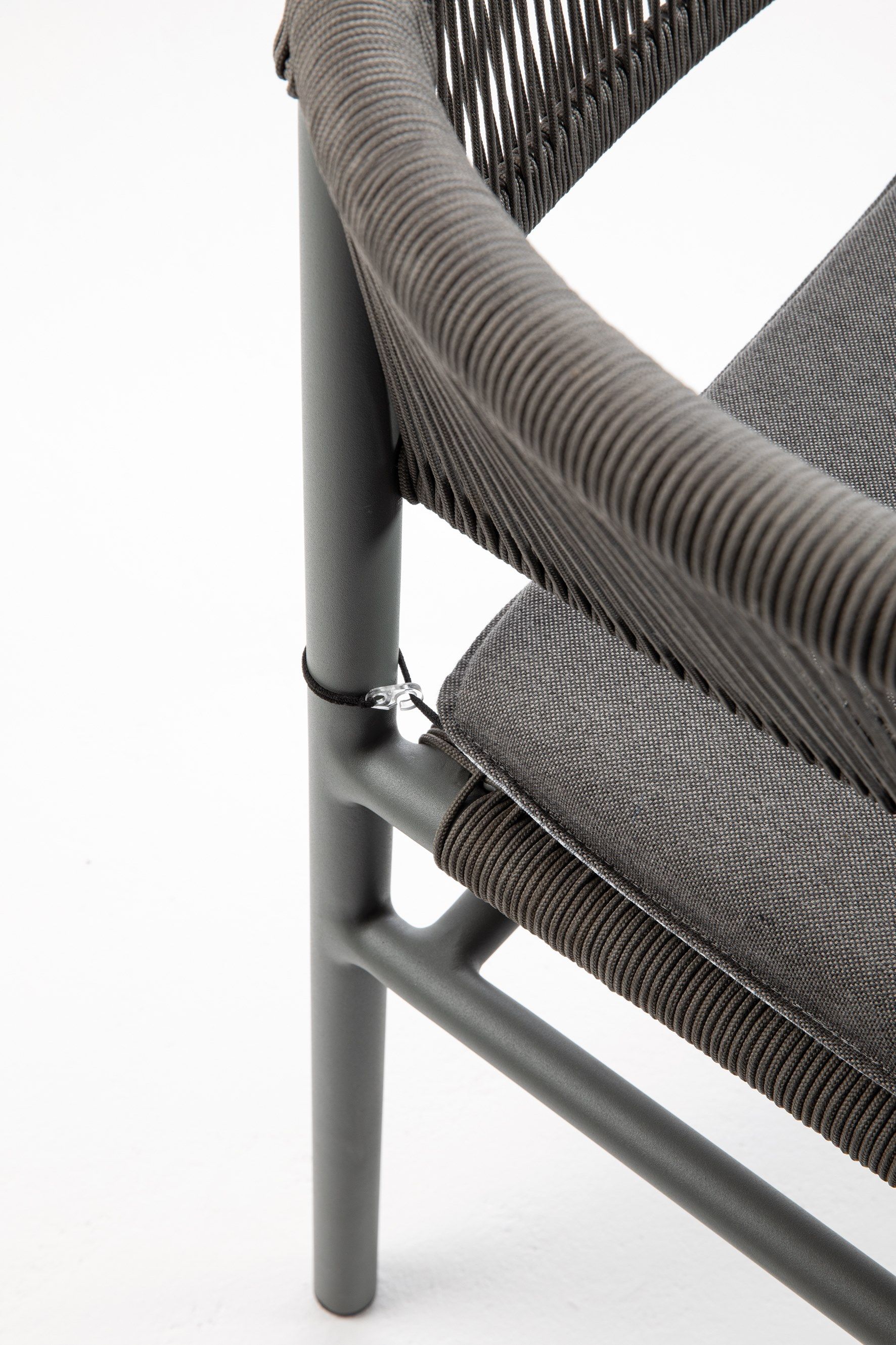 Веревочный штабелируемый садовый стул Ethimo ARCH-00142118 - Вид №8