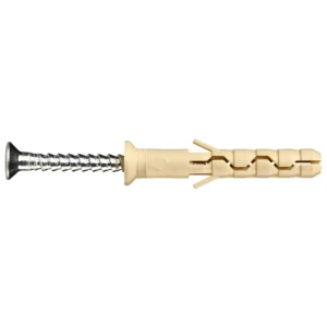 Дюбель-гвозди с цилиндрической манжетой универсальный 6x40 мм нейлон 2000 шт.