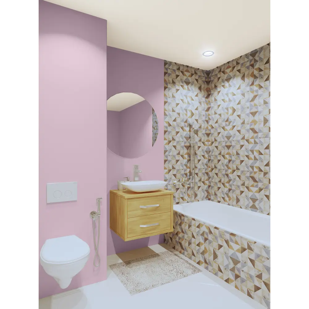 Тестер краски для кухни и ванной цвет дымчатая роза 50 мл PARADE ICE STLM-2144972 - Вид №4