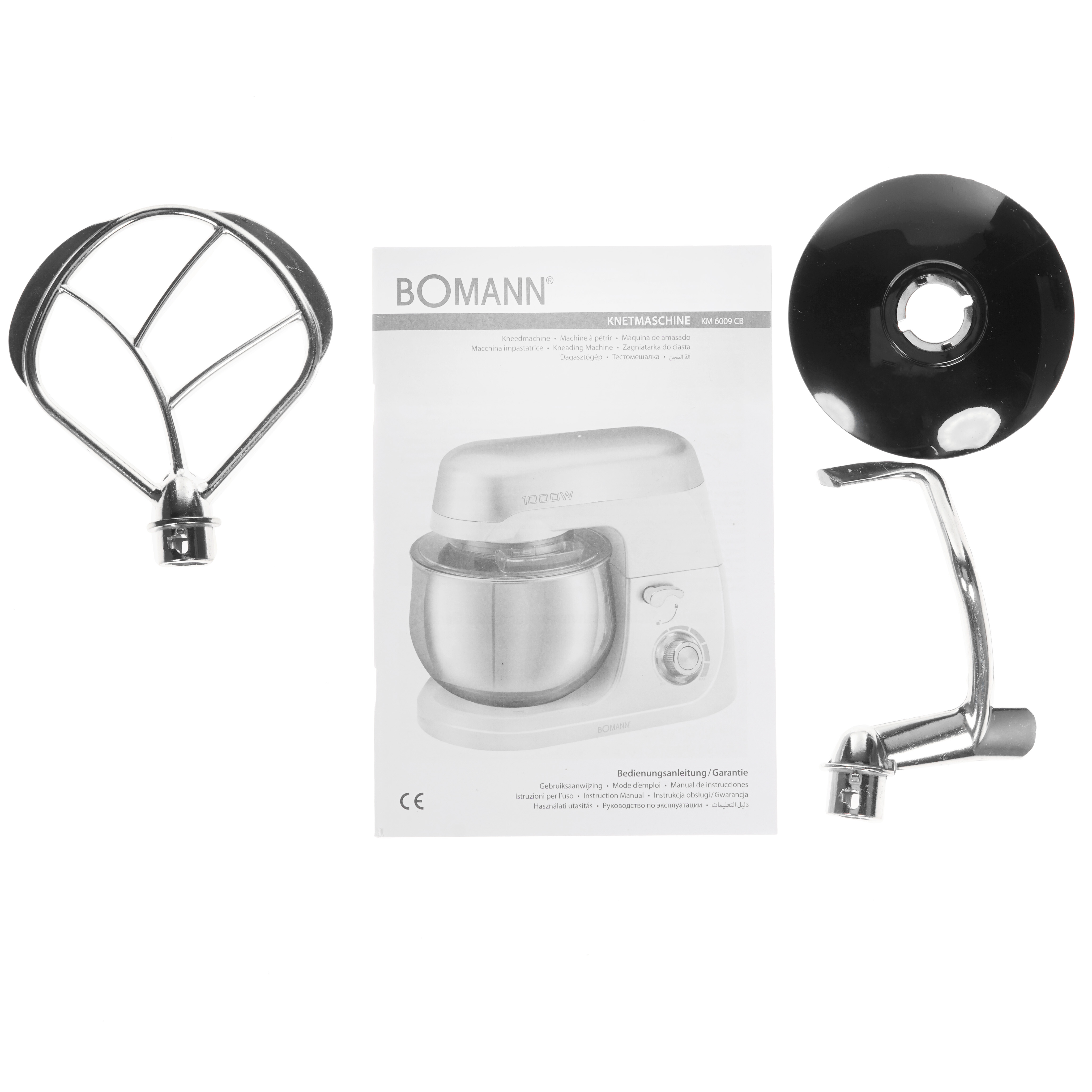 8195803 Миксер Bomann KM 6009 CB серебристый STDN-0098863 - Вид №7