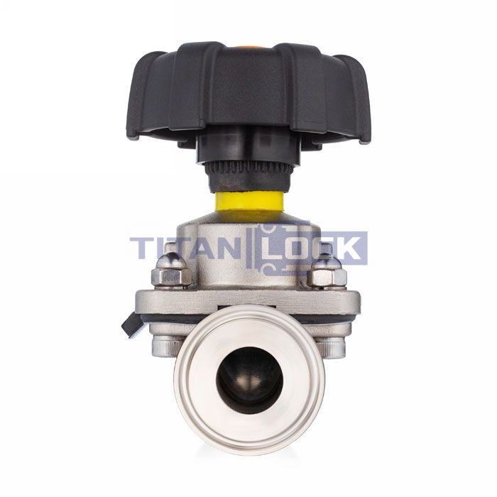Мембранный клапан нерж.316 типа clamp-clamp, DN20 DIN TL20DVCLSS TITAN LOCK  - Вид №5