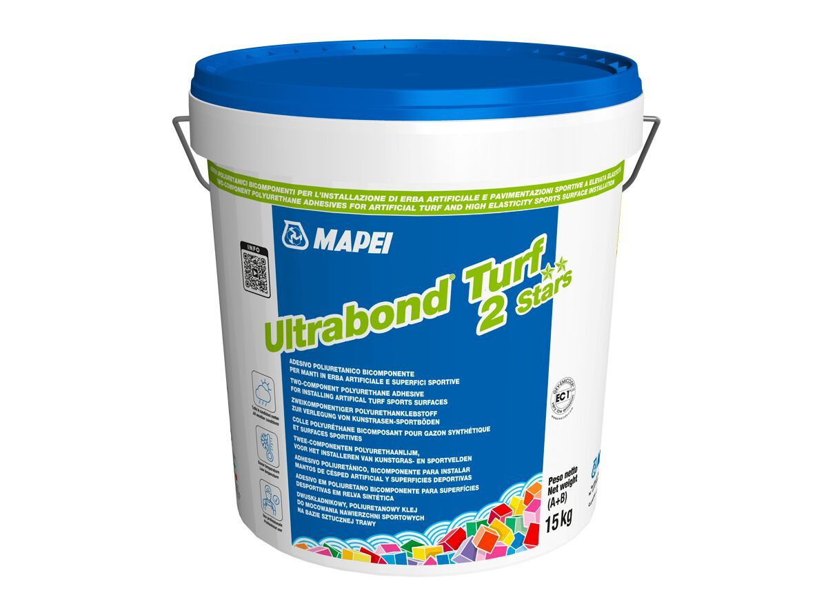 Полиуретановый клей для установки спортивной поверхности из искусственной травы MAPEI цементные клеи ARCH-00135838 - Вид №1