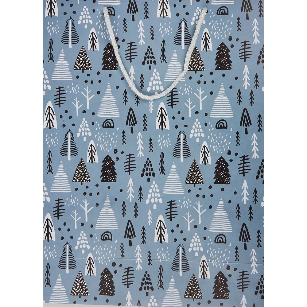 Пакет подарочный «Елочки» 30х40 см Симфония STLM-2105704 - Вид №1