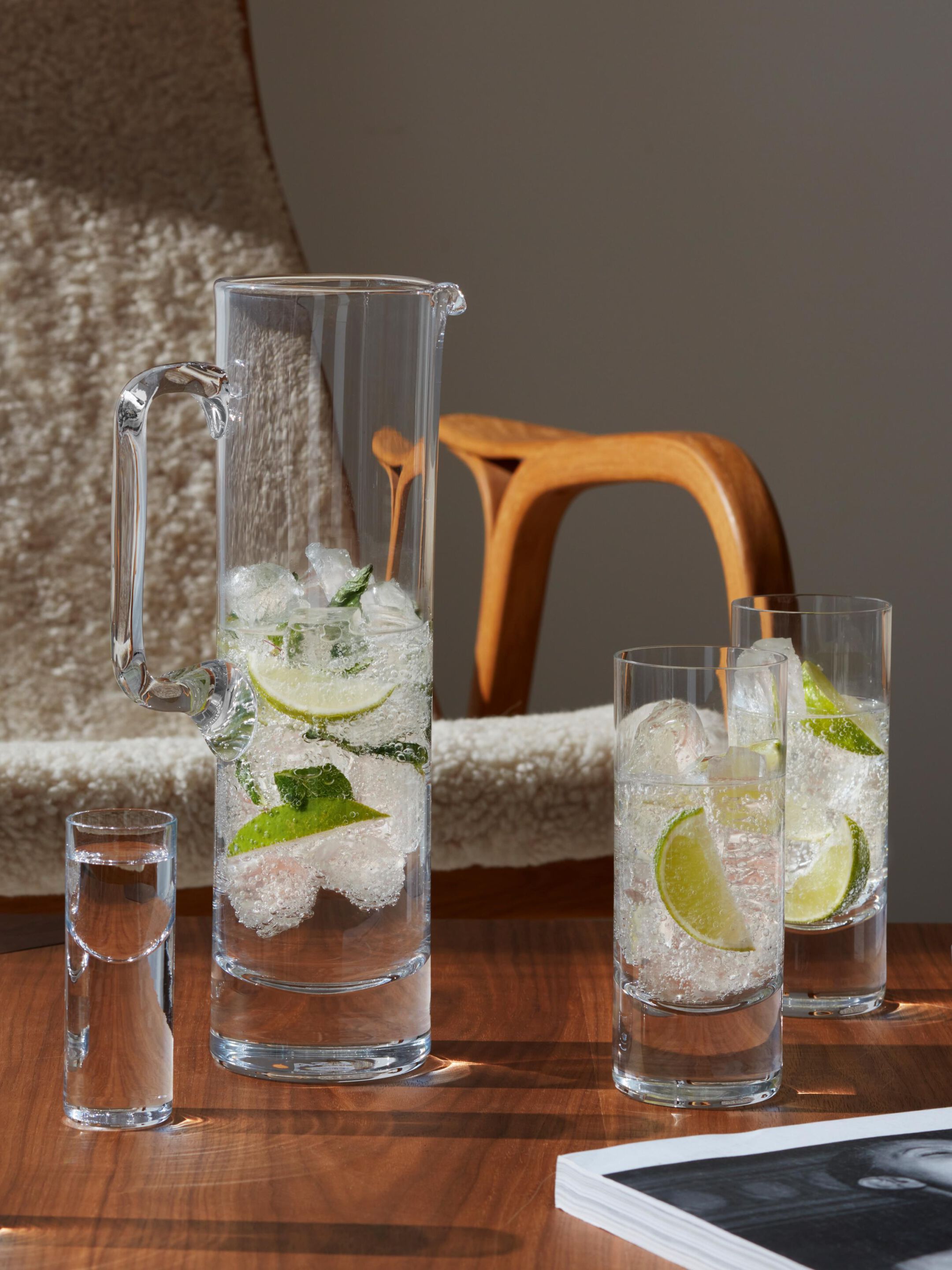 Набор бокалов для коктейлей из дутого стекла - 360 мл LSA Boris ARCH-00123819 - Вид №3