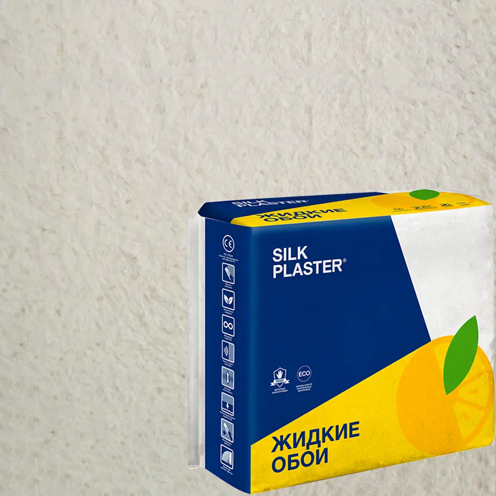 Жидкие обои Silk Plaster Absolute А101 0.868 кг цвет бело-розовый 82736056 STLM-2109424 