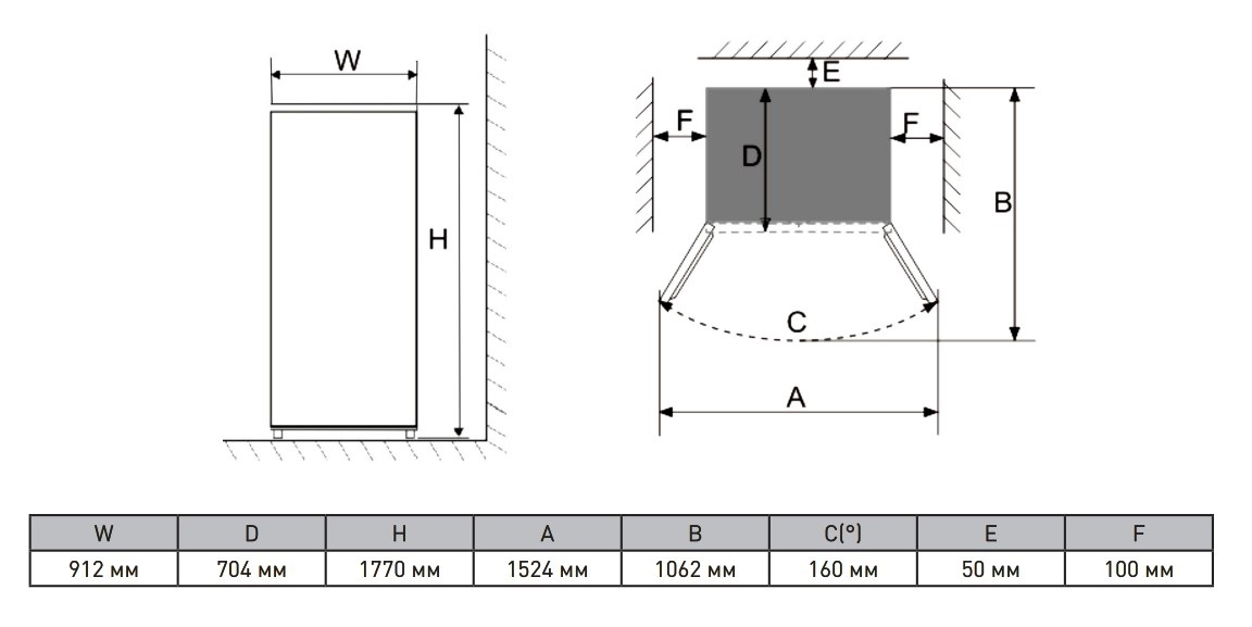 9953100 Холодильник Side by Side   ZUGEL ZRSS630W белый STDN-0023996 - Вид №43