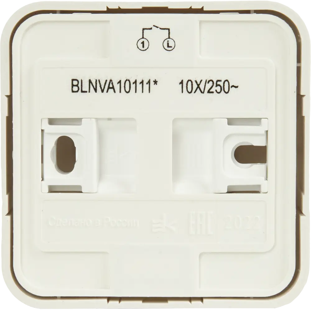 Выключатель накладной Schneider Electric Blanca 1 клавиша цвет белый SYSTEME ELECTRIC STLM-2178028 - Вид №3