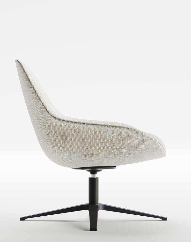 Тканевое вращающееся кресло с подлокотниками WORKSPACE KANSAS ARCH-00151160 - Вид №4