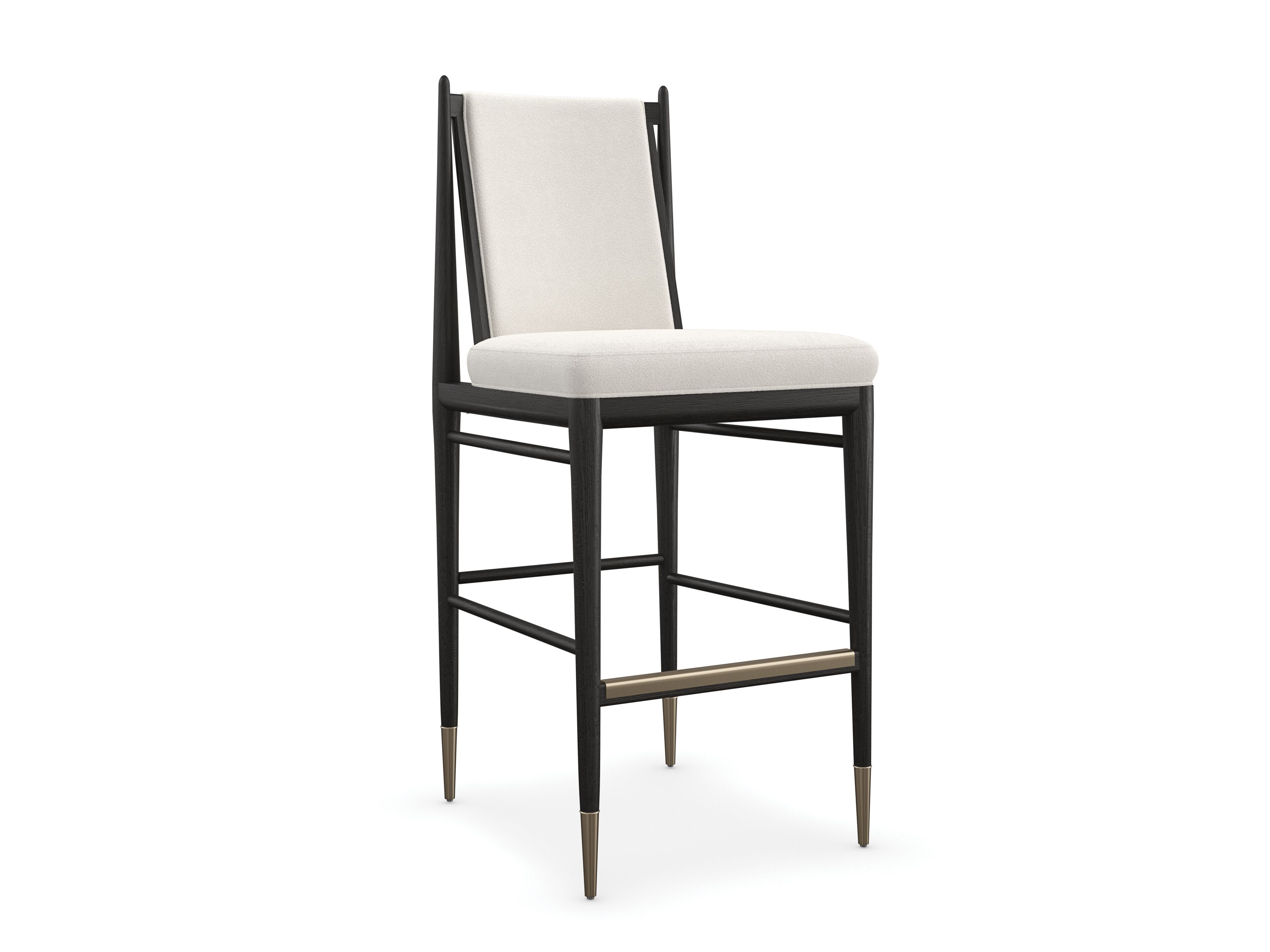 Высокий тканевый стул со спинкой Caracole Unity ARCH-00126354