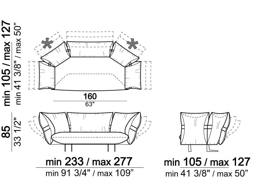Диван Arketipo Smooth Operator ARCH-00089694 - Вид №4