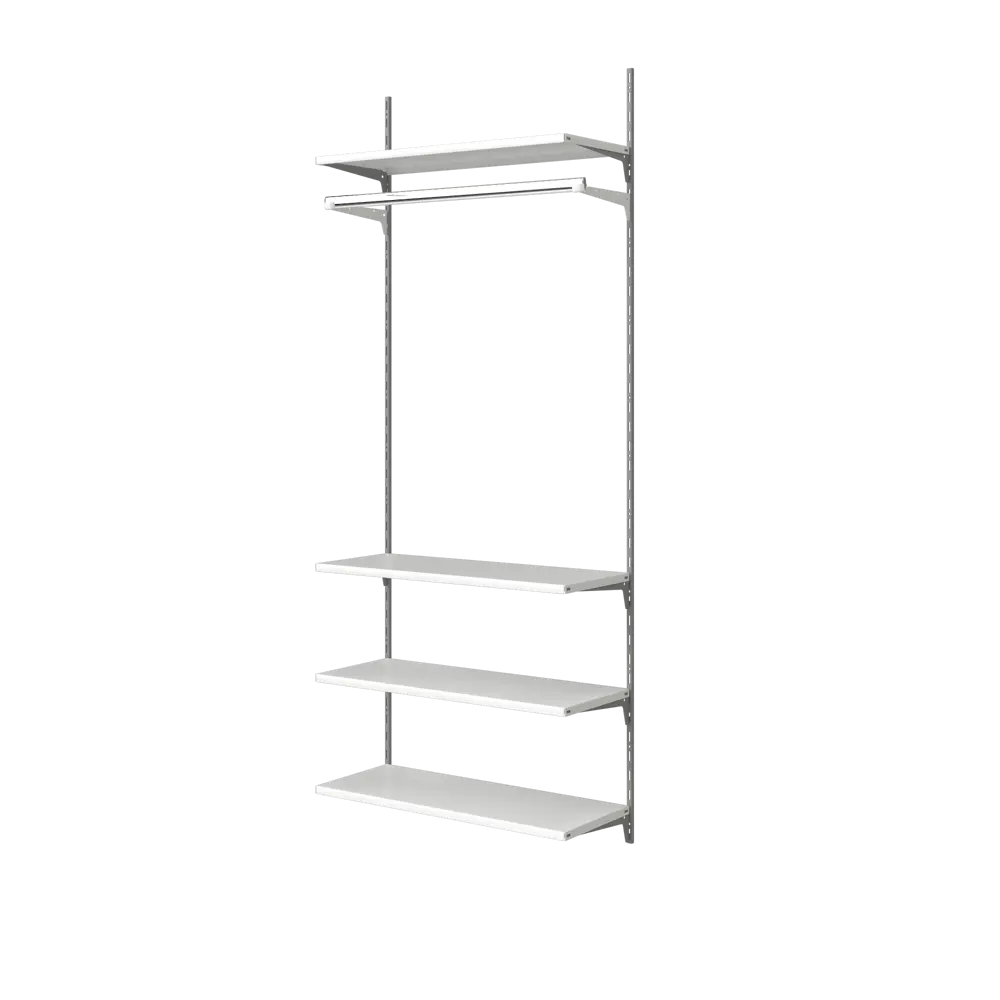 Направляющая однорядная Spaceo 200 см цвет серый STLM-2058549 - Вид №4