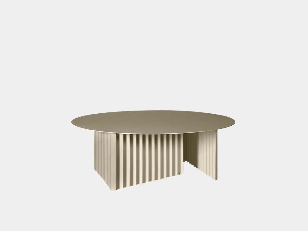 Стальной круглый низкий журнальный столик RS Barcelona Plec ARCH-00038257 - Вид №33