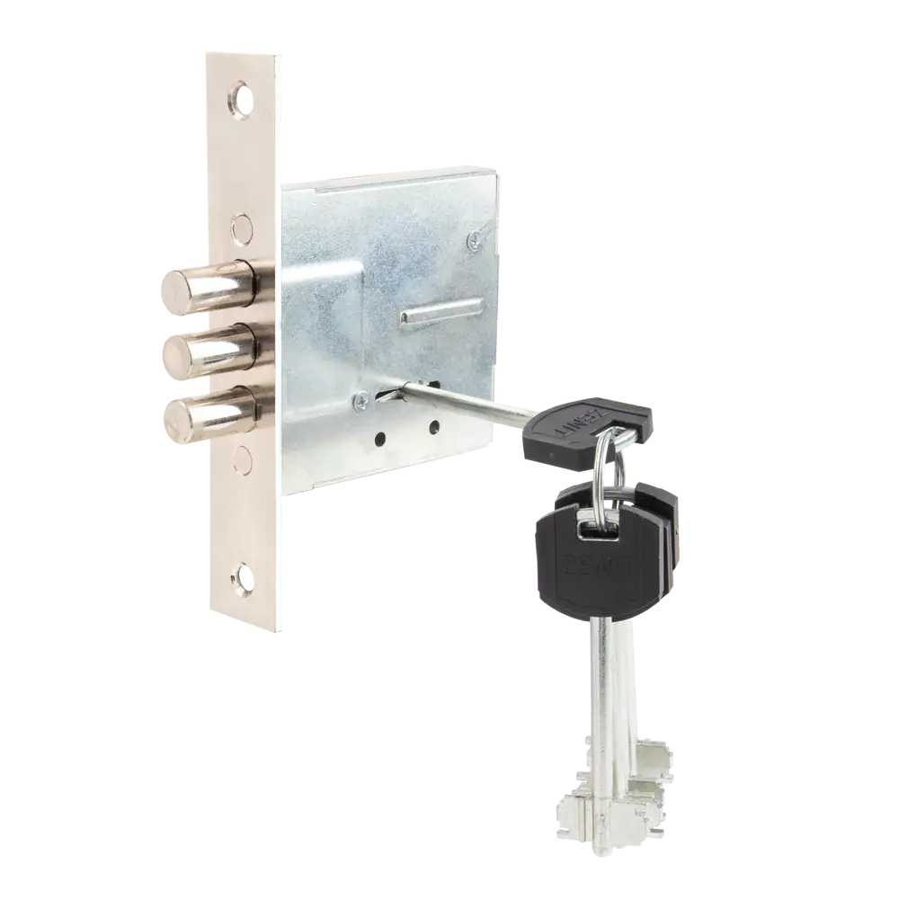 ЗЕНИТ Сувальдный врезной замок ЗВ8-6.4 с перекодировкой 85302640 STLM-0061035