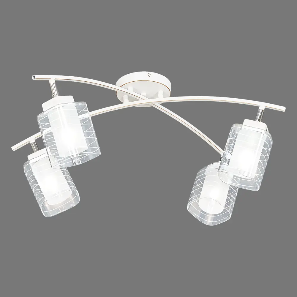 Люстра L1114-4 «Monreal» 4хE14х60 Вт LAMPLANDIA STLM-2114937 - Вид №2