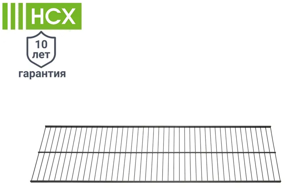 Проволочная полка НСХ для гардеробной системы 110.3x28.5 см черная 83385528