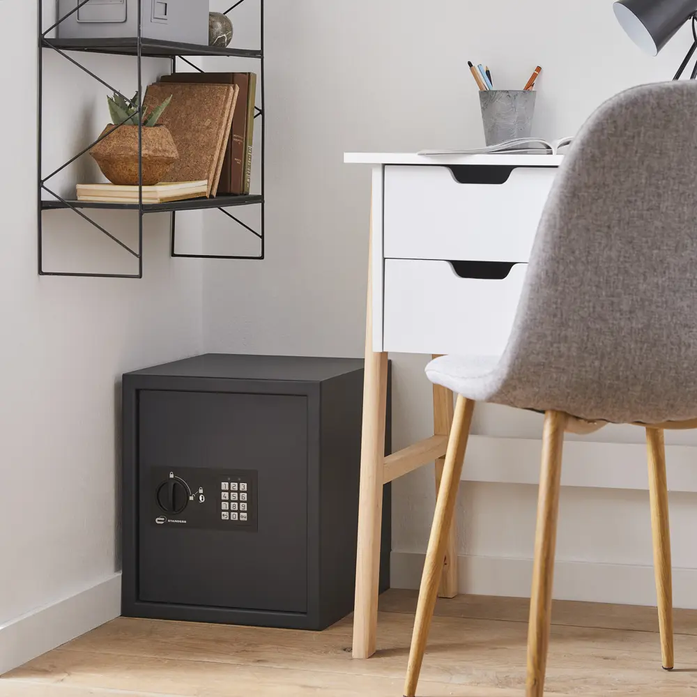 Сейф Standers 40 л с электронным замком 35x40x36 см сталь STLM-2049608 - Вид №6