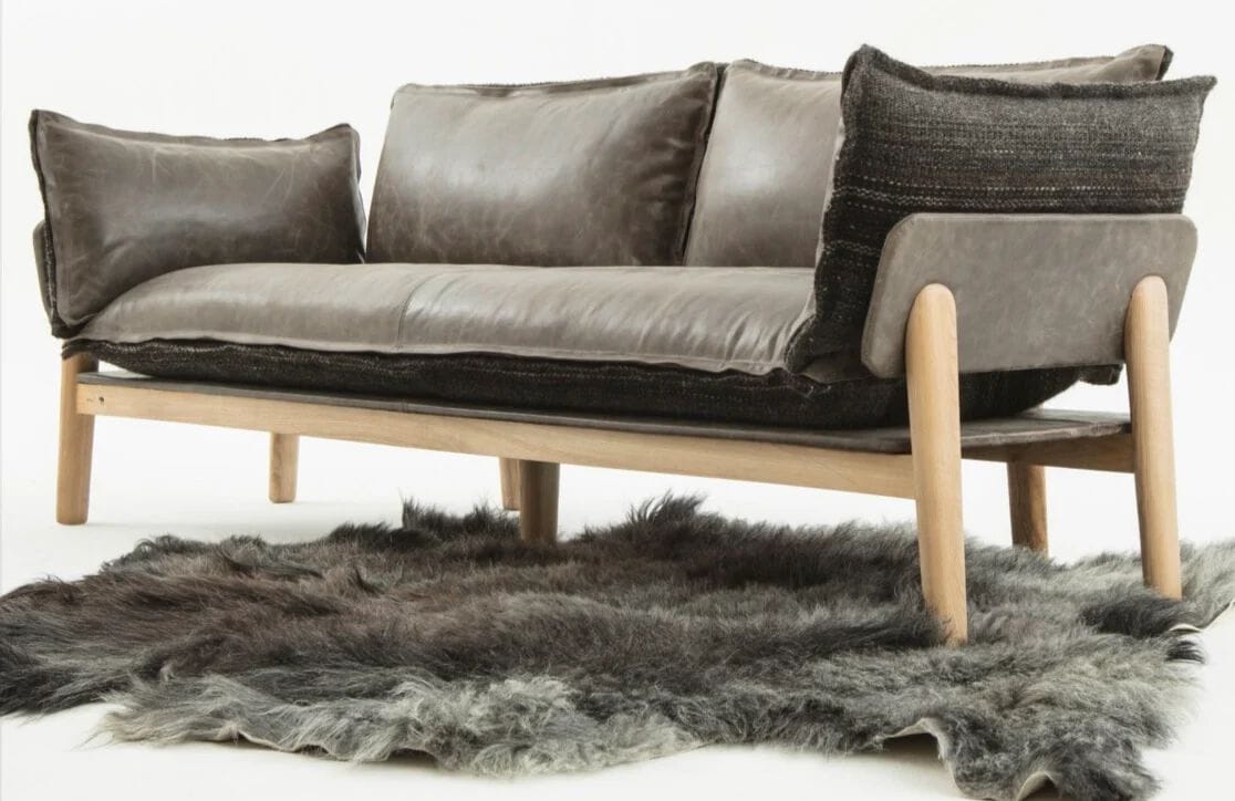 Кожаный диван Як KVN Design Furniture Nomadic ARCH-00051434 - Вид №2