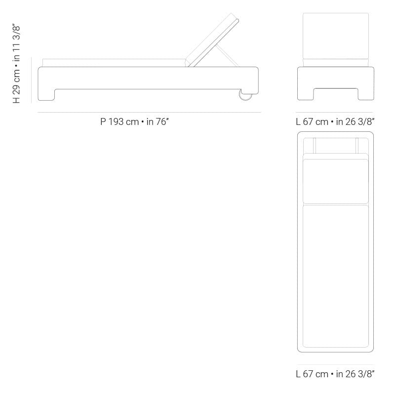 Садовая кровать Braid Cloe ARCH-00111198 - Вид №2