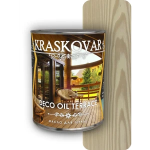 Масло для террас Kraskovar Deco Oil Terrace Белый 0.75 л