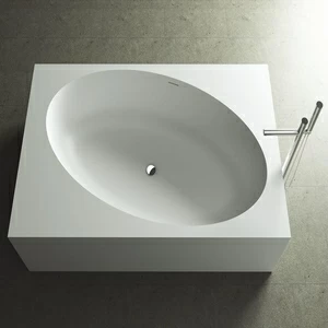 Design Ванна из Corian 1500x1500x500 Elisland белая