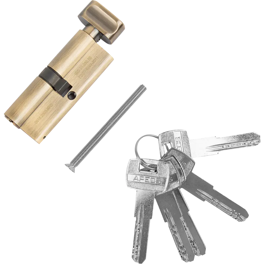 APECS Pro LM-80-C-AB Цилиндровый механизм с защитой от взлома 84168041 SM STLM-0046656 - Вид №1