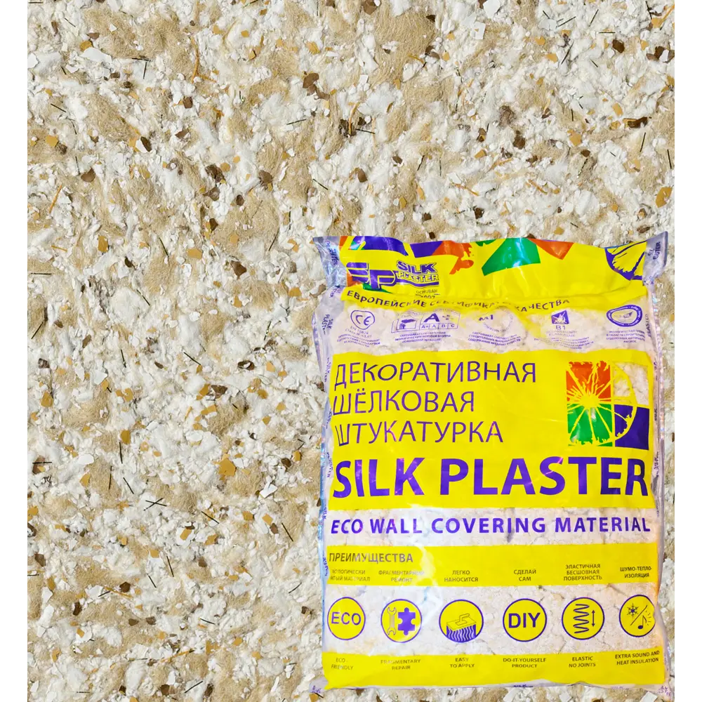 Жидкие обои Silk Plaster Вест 932 1.2 кг цвет бежевый 82453447 STLM-2032777 
