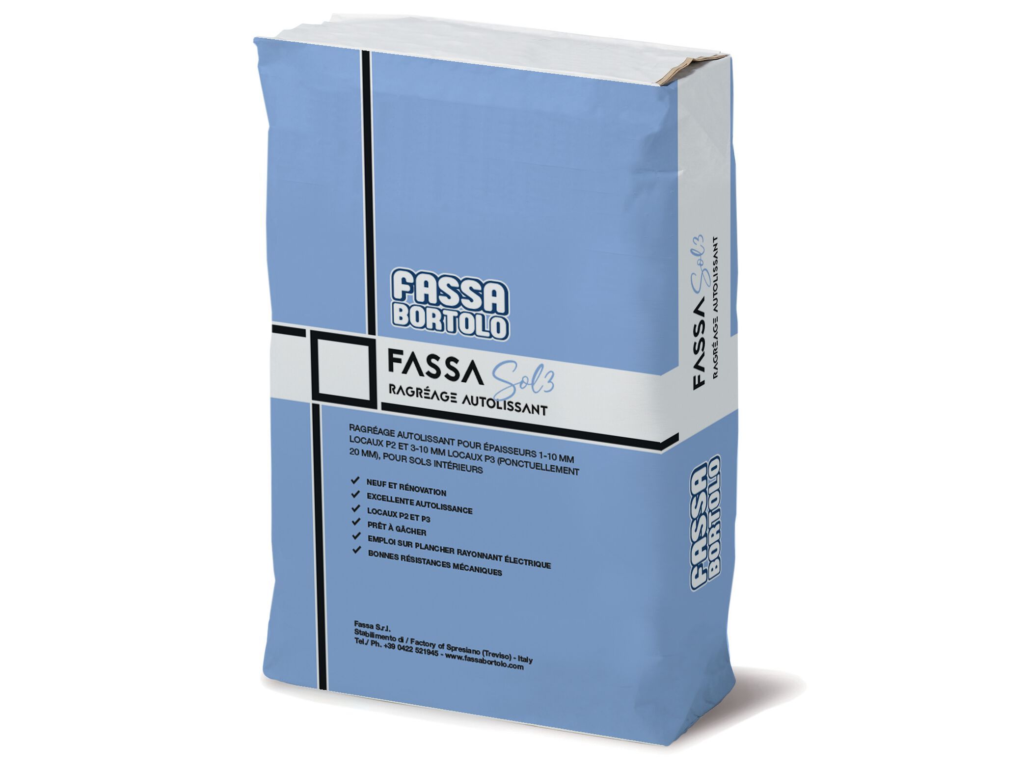 Самовыравнивающийся грунт FASSA самовыравнивающиеся стяжки ARCH-00121454 - Вид №1