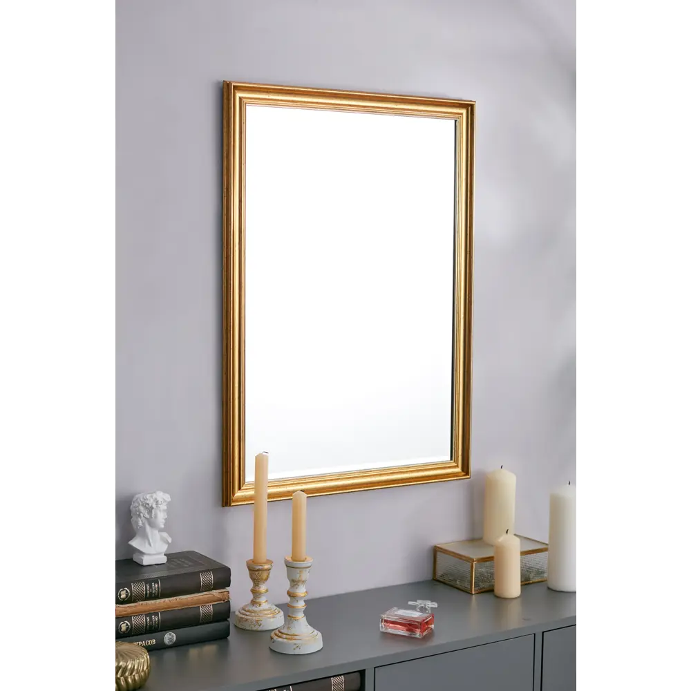 INSPIRE Зеркало Классика в античном золоте 50x70 см 85361200 Декоративное зеркало с рамой STLM-0062180