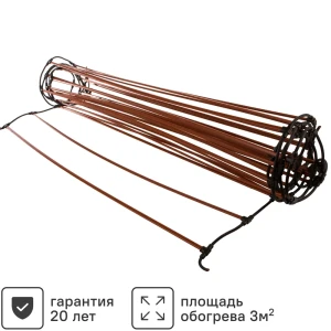 Инфракрасный стержень для теплого пола Unimat 3 м2 348 Вт