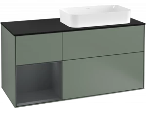 Villeroy&Boch Тумба под раковину Прямоугольная версия F272HGGM Finion Olive Matt Lacquer