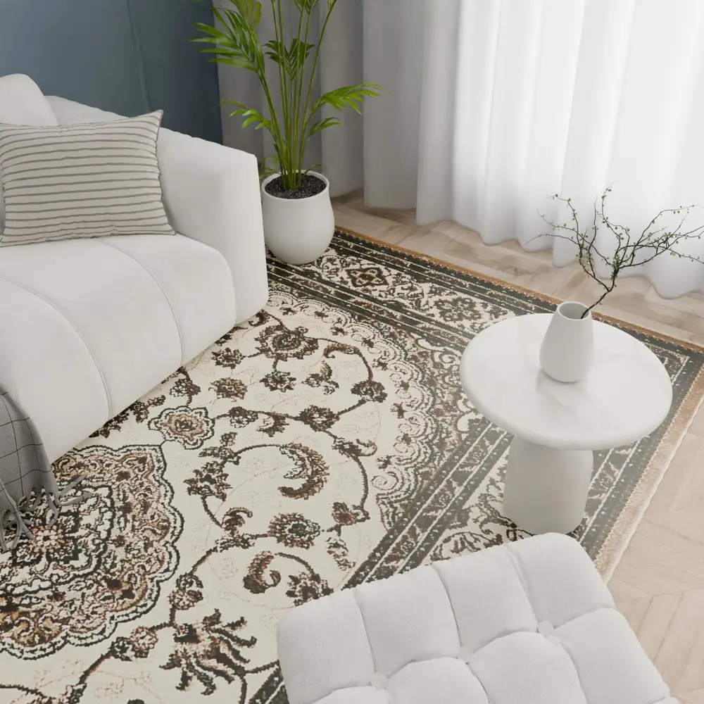 Ковер Santreyd Sahara 250x350 бежевый с ворсом 8 мм 89348885 STLM-1047373 - Вид №6