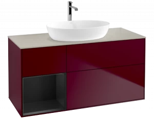 Villeroy&Boch Тумба под раковину Прямоугольная версия FA63PDHB Finion Peony Matt Lacquer