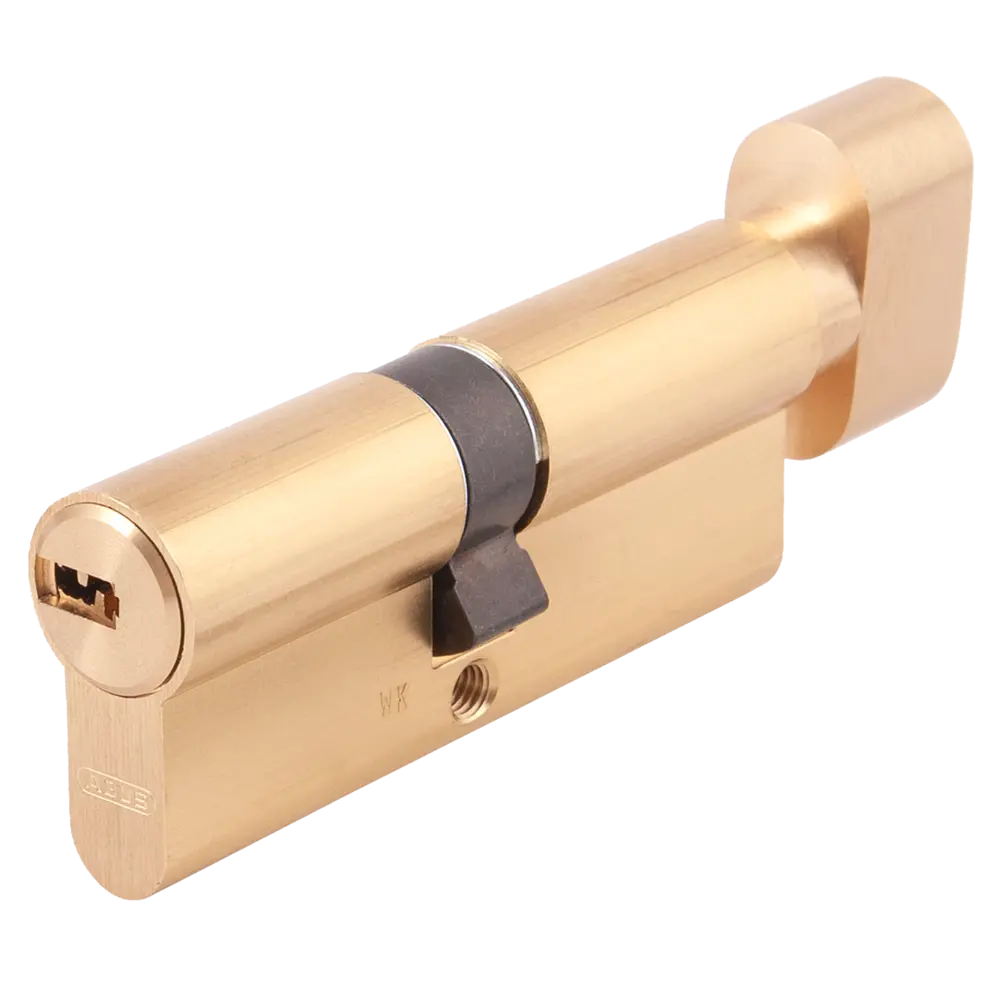 Цилиндр дверной ABUS KD6MM с вертушкой, золотистый 40×40 мм 82441702 STLM-0027373