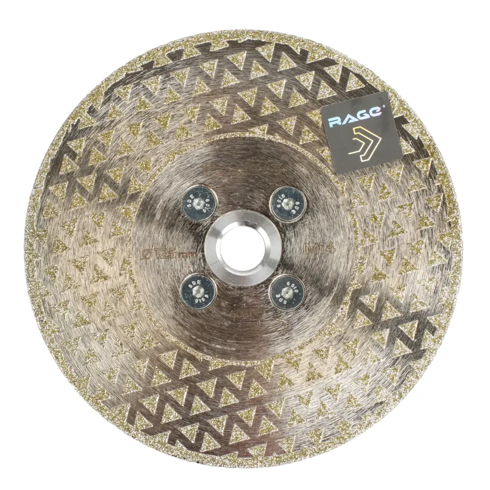 Алмазный диск RAGE для резки камня и керамогранита 125 мм 88483349 STLM-0841286