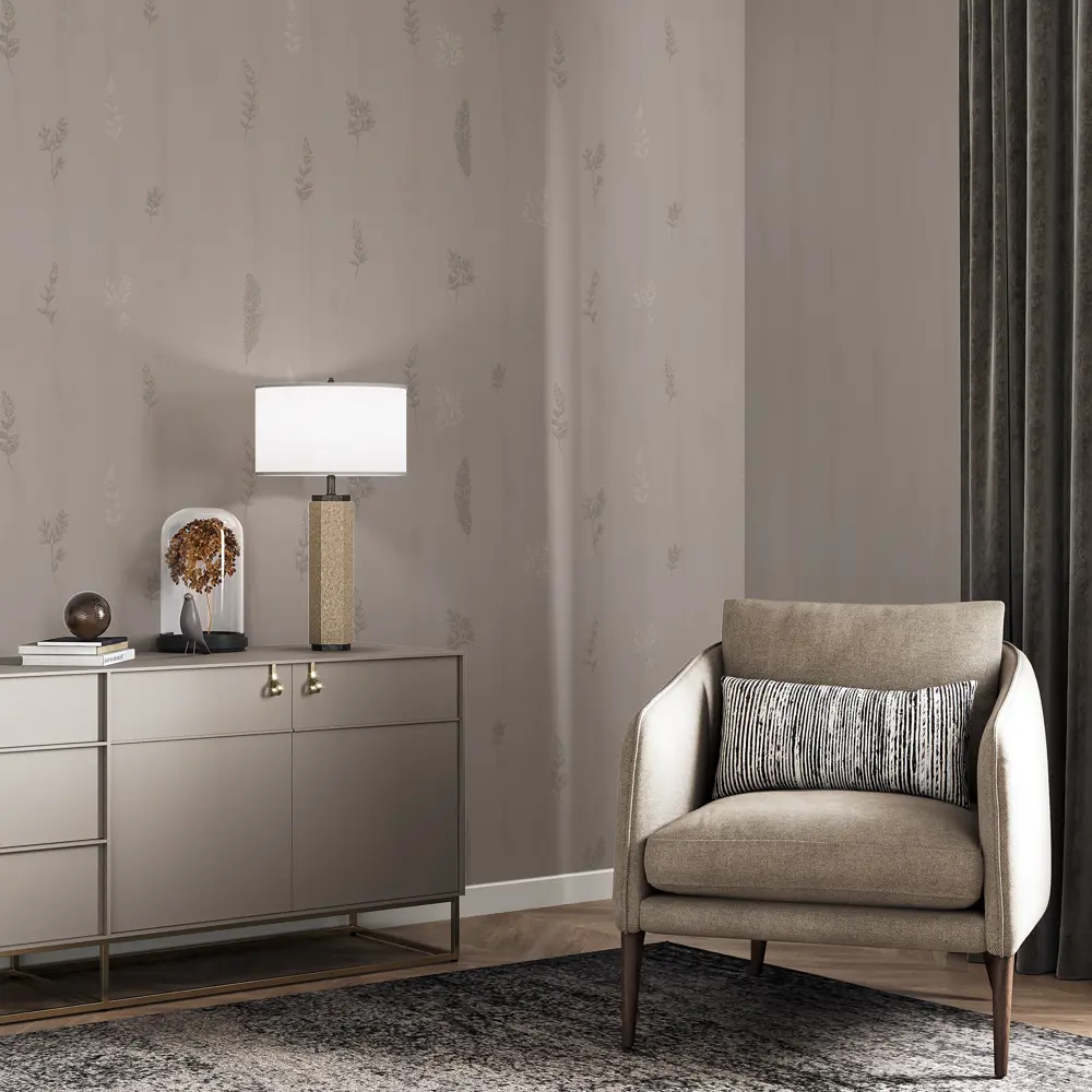 Обои флизелиновые Palitra Home Nico коричневые 1.06 м HC72517-28 STLM-2097372 - Вид №5