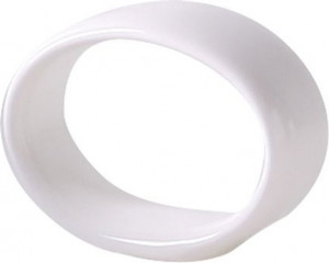 81096 Dibbern Кольцо для салфетки Dibbern "Белый декор" 4см Фарфор костяной