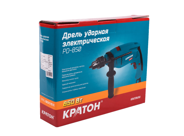 Дрель  Кратон PD-850 9154064 STDN-0002712 - Вид №4