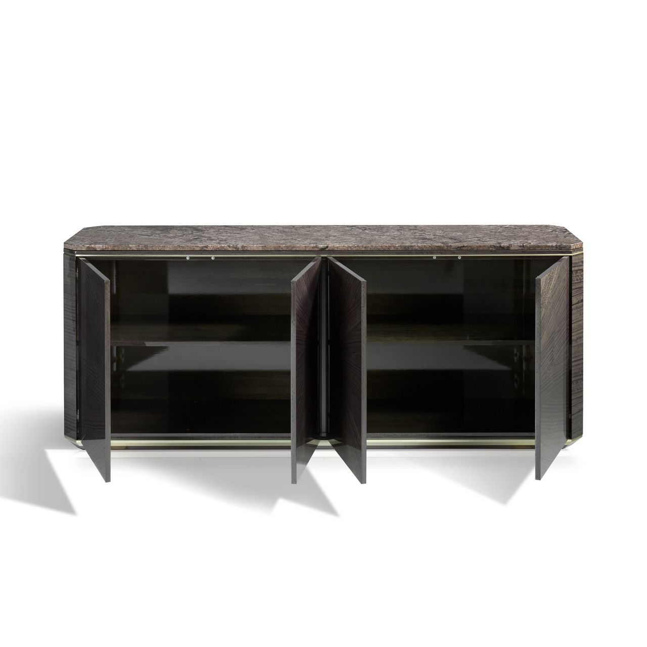 Деревянный шкаф с распашными дверями и мраморной столешницей Hurtado Evolution ARCH-00127805 - Вид №10