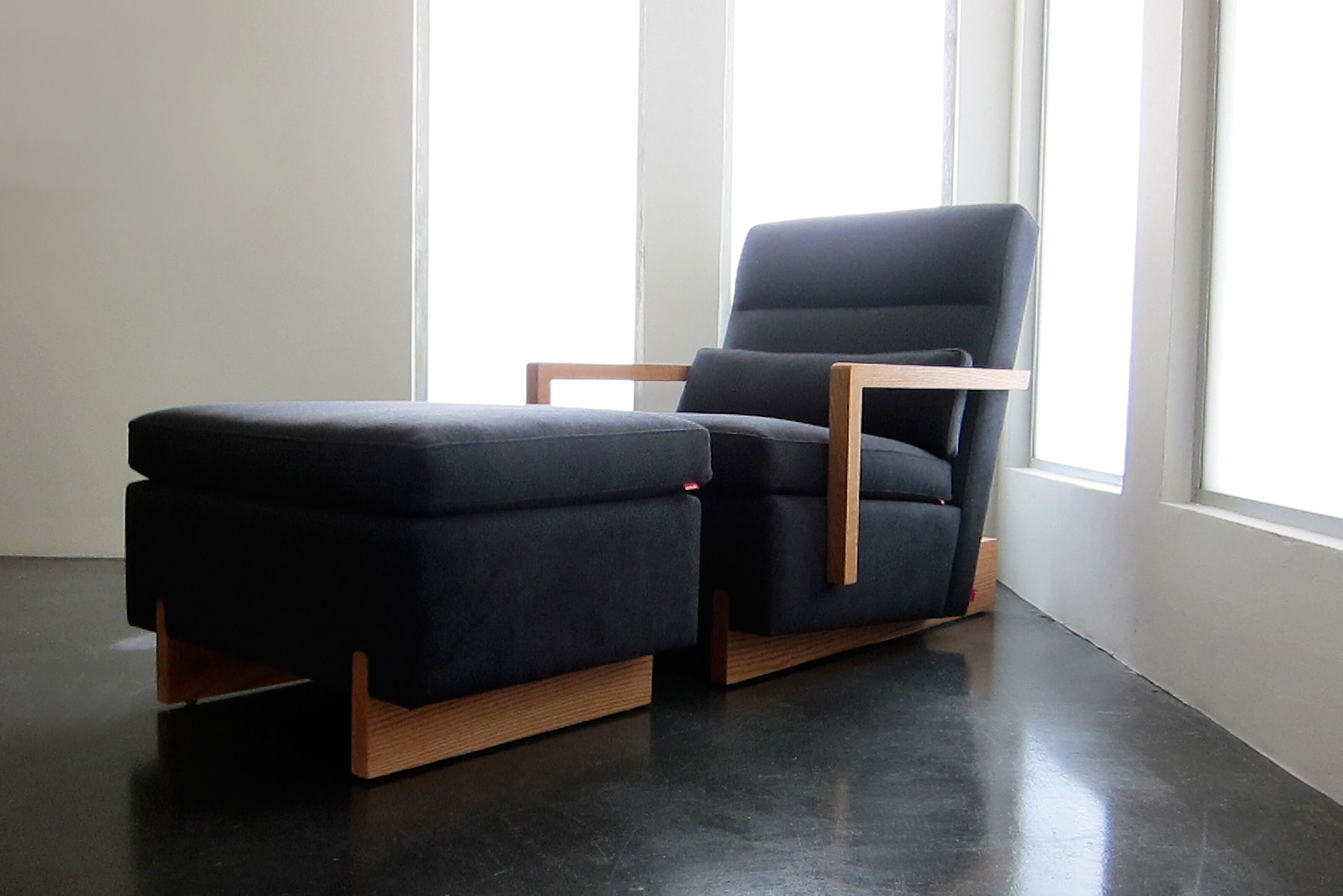 Кожаное кресло с подлокотниками Phase Design Trax ARCH-00151165 - Вид №2