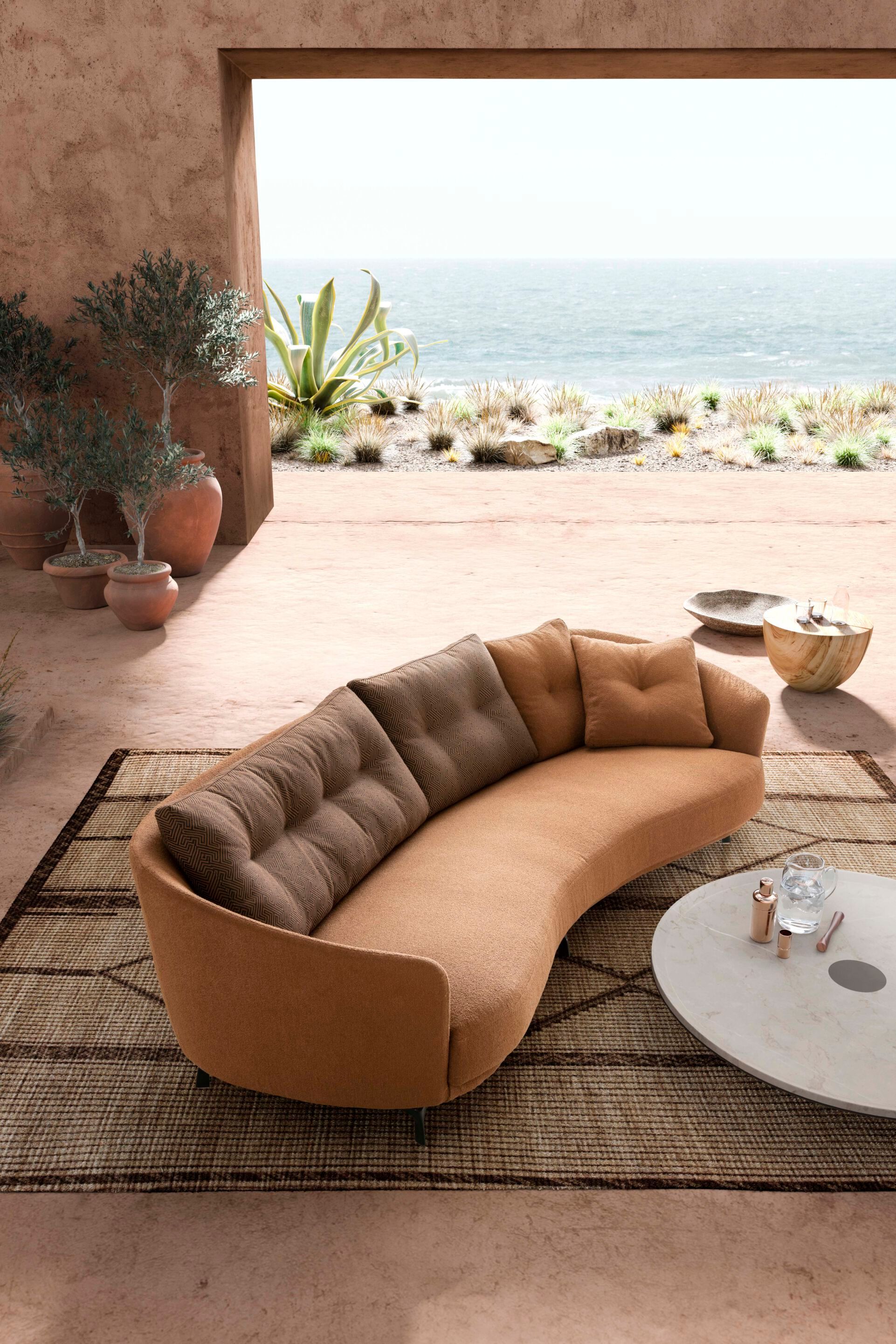 3-местный тканевый садовый диван VALENTINI Ethos ARCH-00110624 - Вид №3