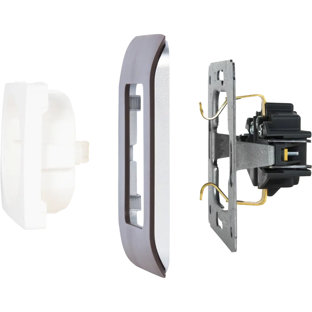 Рамка для розеток и выключателей Lexman Cosy 2 поста, цвет шоколад STLM-2134913 - Вид №3