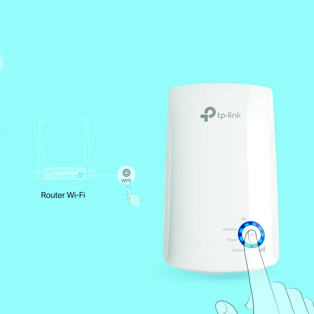 Усилитель интернет-сигнала TL-WA850RE, 300 Мбит/с, пластик, цвет белый TP-LINK STLM-2181237 - Вид №7
