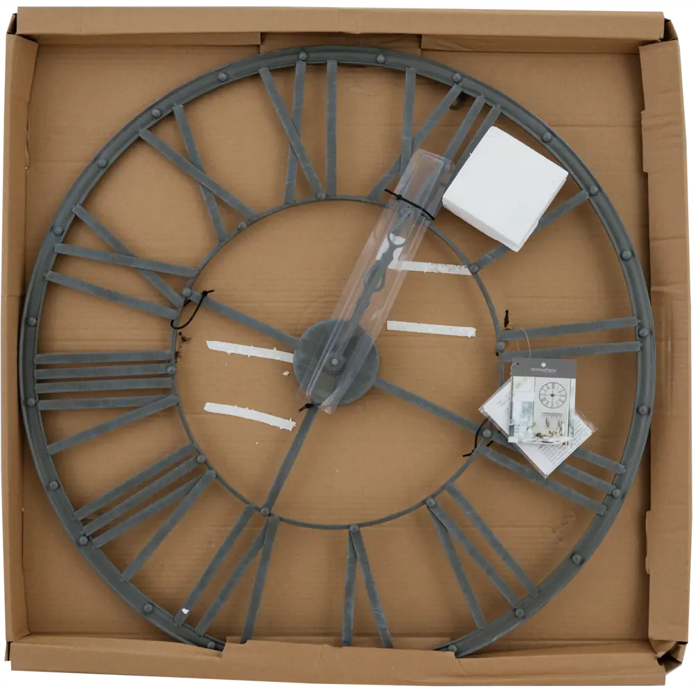 Часы настенные «Винтаж» цвет серый 70 см Atmosphera Retro STLM-2000932 - Вид №3