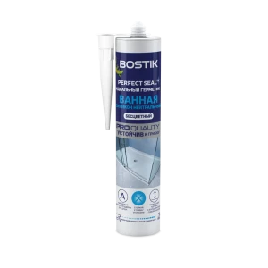 91741965 Герметик силиконовый Bostik Perfect Seal для ванной нейтральный прозрачный 280 мл STLM-1424149