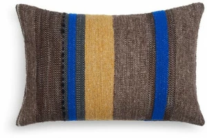 Ethnicraft Прямоугольная подушка из ткани для дивана Mystic ink 21069