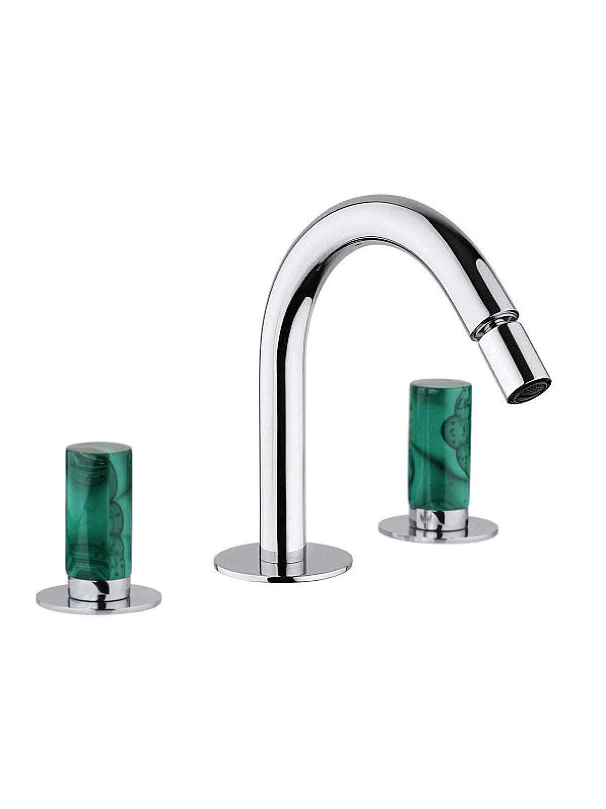 Смеситель для биде с 3 отверстиями и отдельными розетками Rubinetterie Frattini Pepe XL ARCH-00032699 - Вид №6