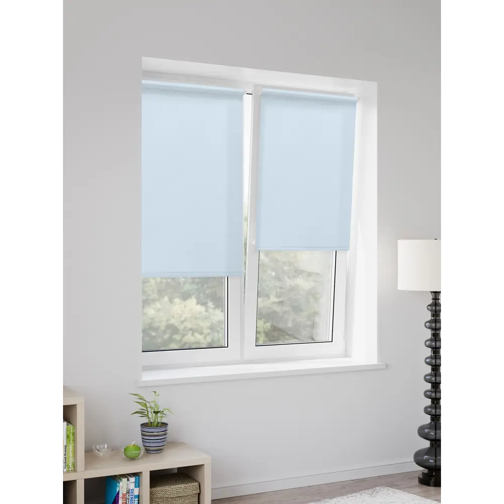 Штора рулонная Miamoza 55x160 см цвет голубой 86906819 STLM-2178294 Плайн - Вид №5