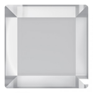 2402 HF Страз клеевой Crystal 10 х 10 мм кристалл в пакете белый (crystal 001) Сваровски