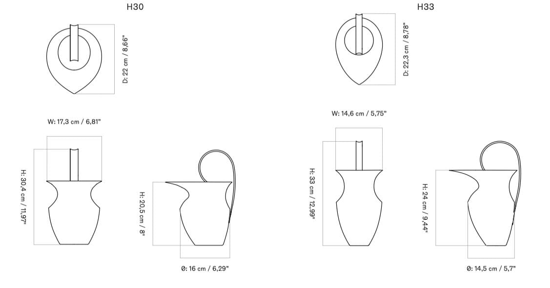 Графин из нержавеющей стали Audo Copenhagen Etruscan ARCH-00115756 - Вид №20